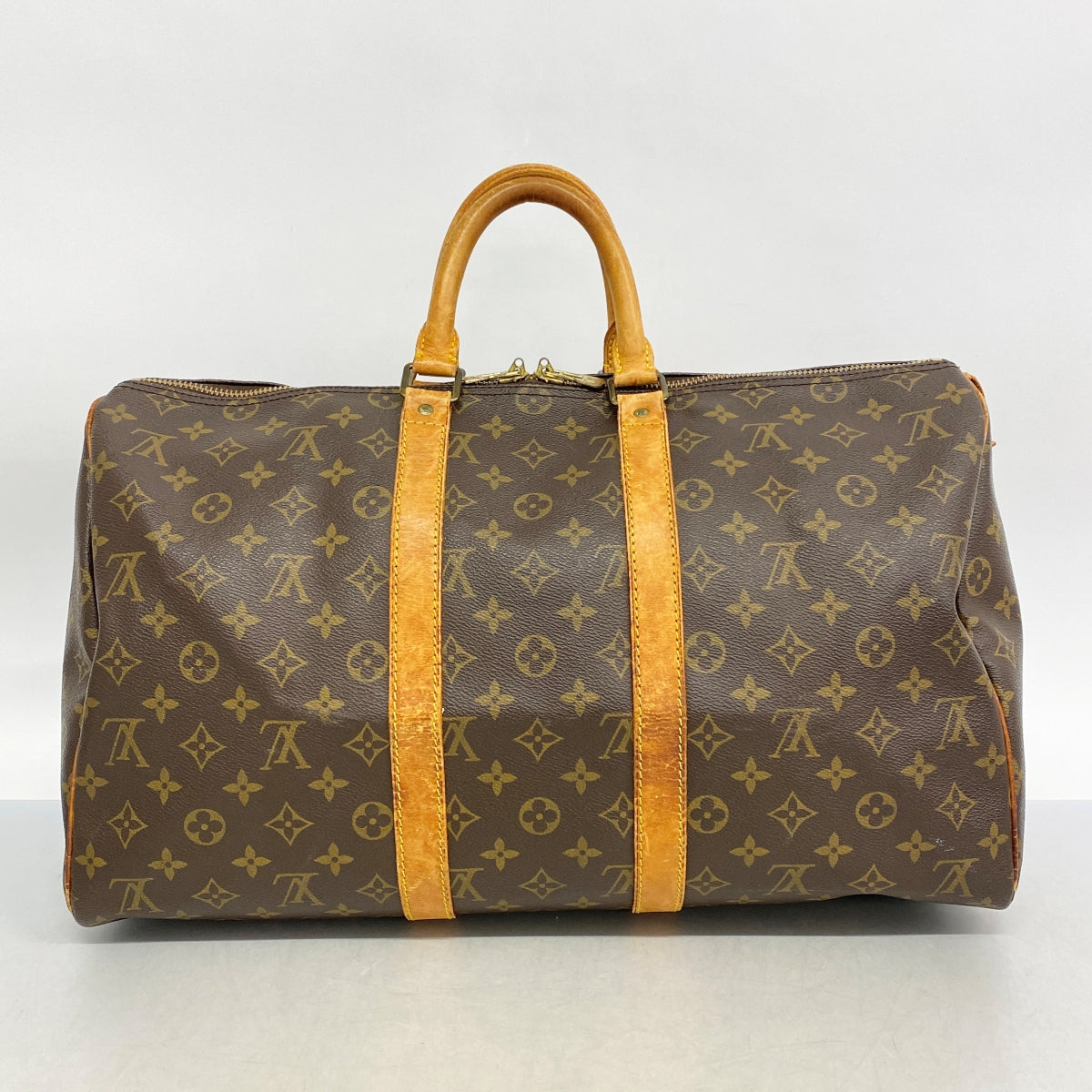 Louis Vuitton ボストンバッグ 中型 ブラウン Louis Vuitton ボストンバッグ 中型 ダークブラウン - メルカリ