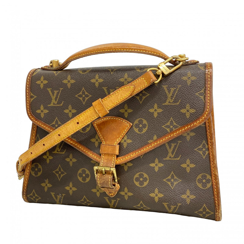 LOUIS VUITTON モノグラム ハンドバッグ　ブラウン　高級　定番　人気 楽天市場】ルイヴィトン モノグラム モンソー ブラウン M51185