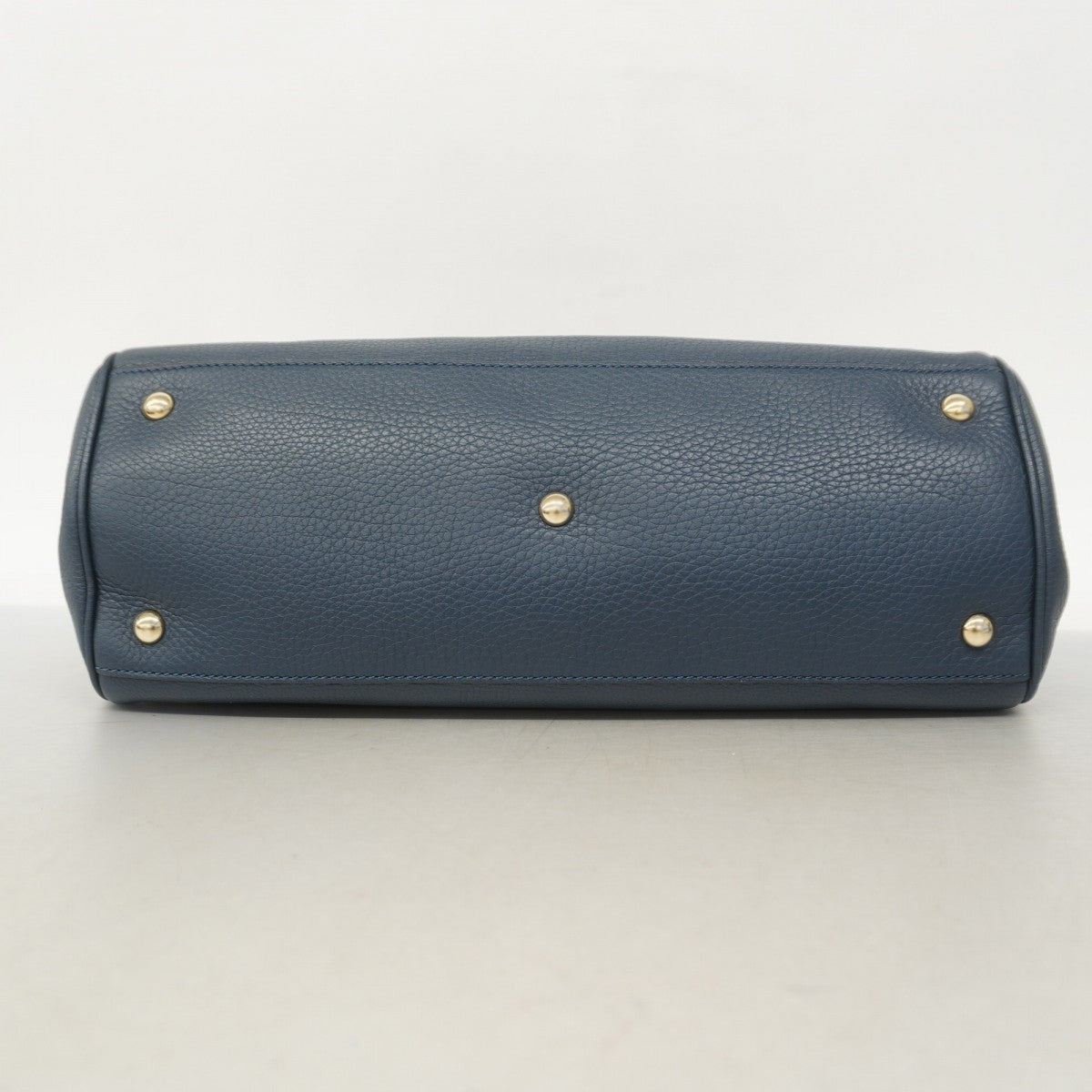 グッチ　ハンドバッグ　レザー　ネイビー　バンブー　2way　4287-3 5he4458-b】グッチ ハンドバッグ バンブー 323660 レザー