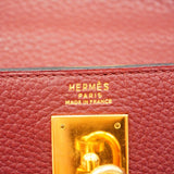 ★SALE【5he4532】エルメス ハンドバッグ ケリー32 トゴ ルージュアッシュ ゴールド金具【中古】レディース