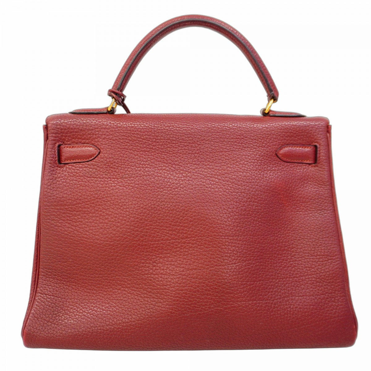 ★SALE【5he4532】エルメス ハンドバッグ ケリー32 トゴ ルージュアッシュ ゴールド金具【中古】レディース