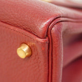 ★SALE【5he4532】エルメス ハンドバッグ ケリー32 トゴ ルージュアッシュ ゴールド金具【中古】レディース
