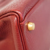★SALE【5he4532】エルメス ハンドバッグ ケリー32 トゴ ルージュアッシュ ゴールド金具【中古】レディース