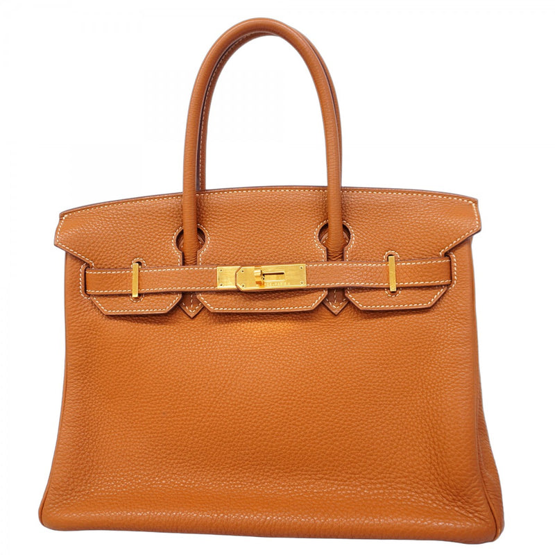 ★SALE【5he4533】エルメス ハンドバッグ バーキン30 トゴ ゴールド ゴールド金具【中古】レディース