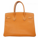 ★SALE【5he4533】エルメス ハンドバッグ バーキン30 トゴ ゴールド ゴールド金具【中古】レディース