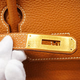 ★SALE【5he4533】エルメス ハンドバッグ バーキン30 トゴ ゴールド ゴールド金具【中古】レディース