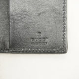 【5he4538】グッチ キーケース GGマーモント 435305 レザー ブラック シルバー金具【中古】メンズ レディース ユニセックス