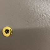 【5he4736-h】セリーヌ 三つ折り財布 トリオンフ レザー ブラウン ゴールド金具【中古】レディース