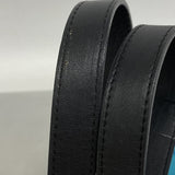 【5he4753-h】シャネル トートバッグ カメリア キャンバス ターコイズブルー ブラック シルバー金具【中古】レディース