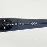 【5he4783-h】シャネル サングラス 5101 プラスチック ブラック シルバー金具【中古】レディース