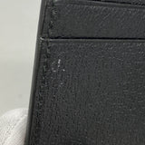 【5he4807-h】グッチ カードケース GGマーモント 428737 レザー ブラック ゴールド金具【中古】メンズ レディース ユニセックス
