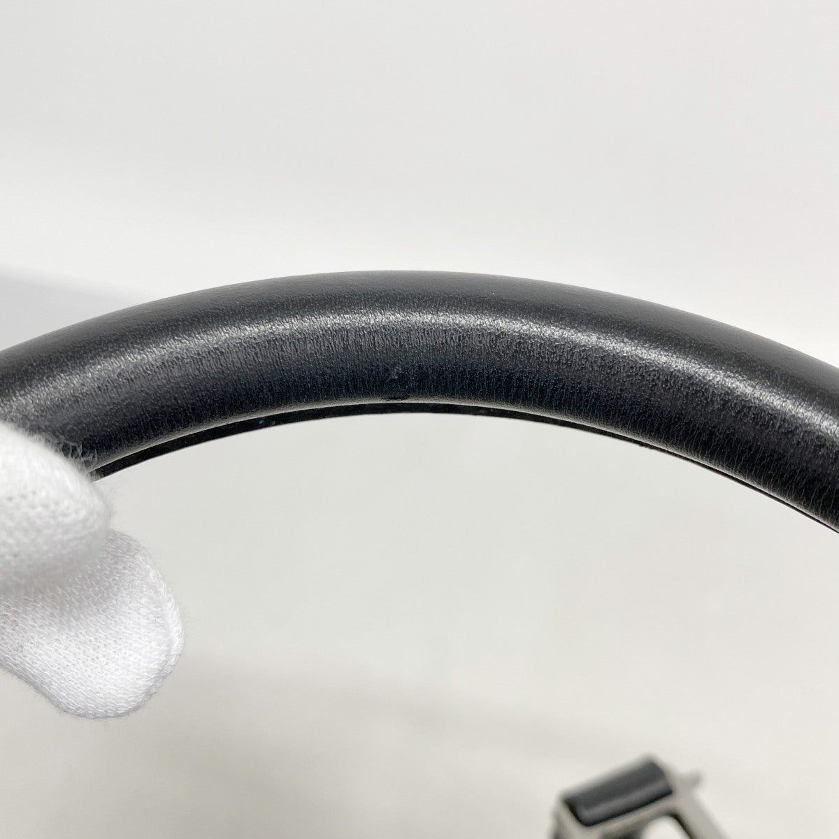 【5he4822-h】クリスチャンディオール ハンドバッグ トロッター キャンバス レザー ブラック シルバー金具【中古】レディース