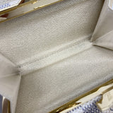 【5he4915-h】ルイヴィトン 財布 ダミエ・アズール ポルトフォイユヴィエノワ N61676 ホワイト【中古】レディース
