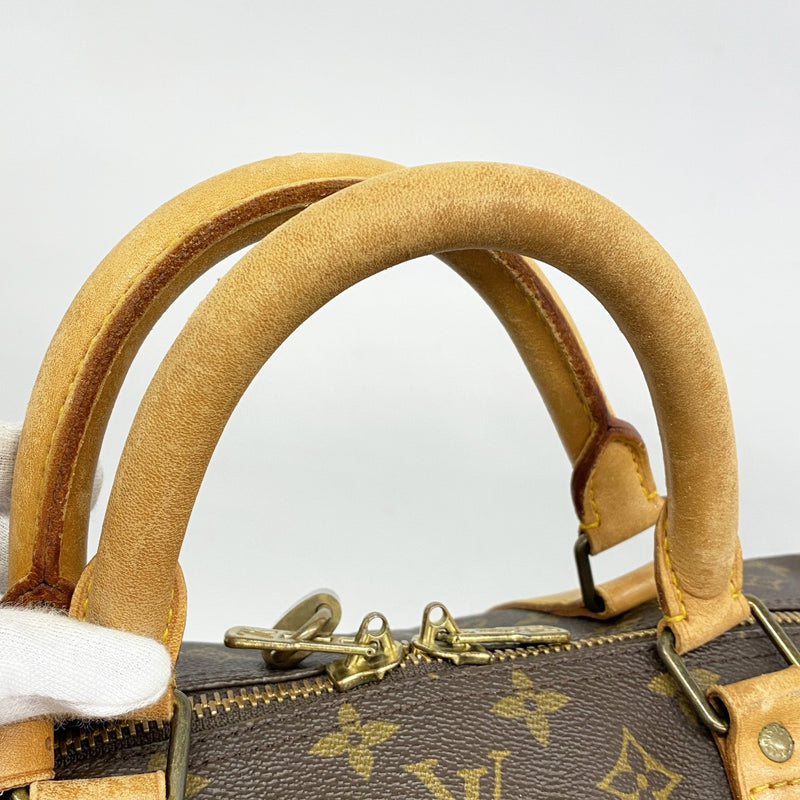 【5he4942-h】ルイヴィトン ボストンバッグ モノグラム キーポル60 M41422 ブラウン【中古】メンズ レディース ユニセックス