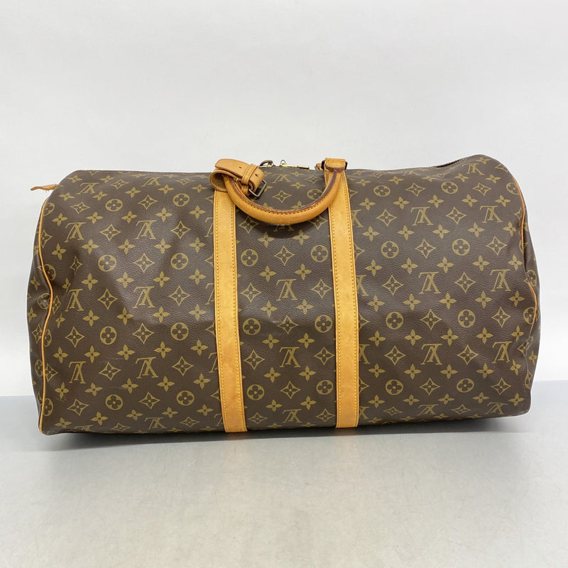 【5he4943-h】ルイヴィトン ボストンバッグ モノグラム キーポル55 M41424 ブラウン【中古】メンズ レディース ユニセックス