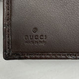 【5he4953-h】グッチ 財布 グッチシマ 203549 レザー ブラウン ゴールド金具【中古】レディース
