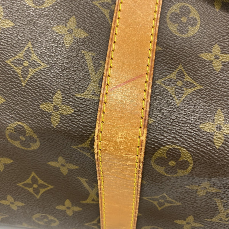 【5he4955-h】ルイヴィトン ボストンバッグ モノグラム キーポルバンドリエール55 M41414 ブラウン【中古】メンズ レディース ユニセックス