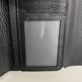 【5he4960-h】グッチ 長財布 インターロッキングG 449397 レザー ブラック シャンパンゴールド金具【中古】メンズ