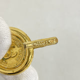 【5he4962-h】シャネル ベルト チェーン ブラック ゴールド ゴールド金具【中古】レディース