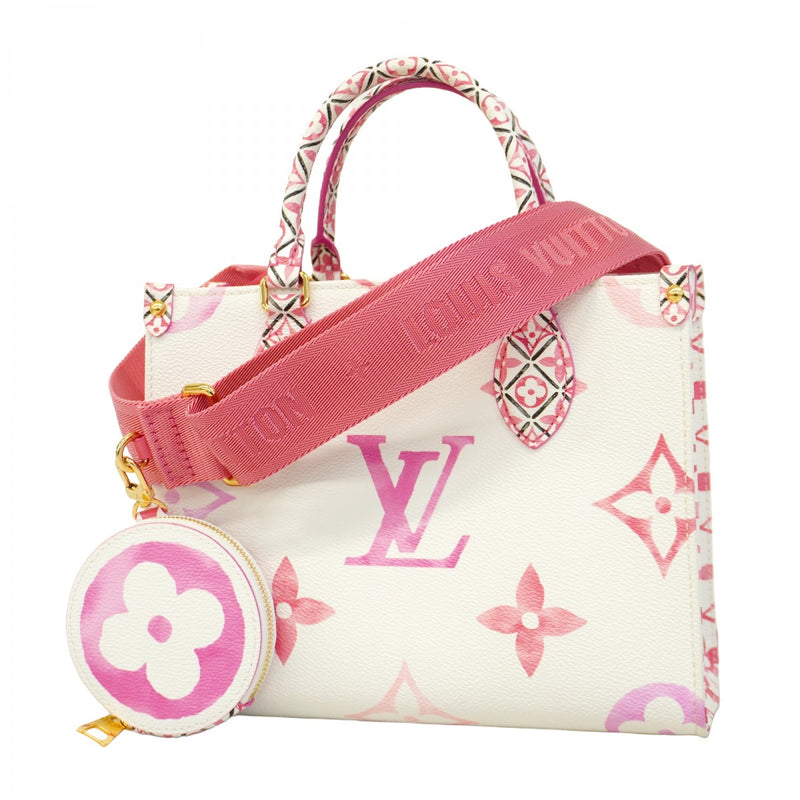 LOUIS VUITTON ピンク ハンドバッグ スピーディ P9 バンドリエール 40 その他のモノグラム・レザー