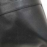 【5he5119-h】シャネル ボストンバッグ キャビアスキン ブラック ゴールド金具【中古】レディース