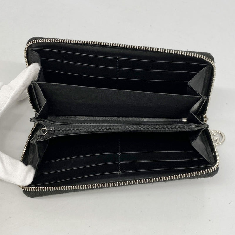 5he5144-h】グッチ 長財布 GGインプリメ 307982 PVC ブラック