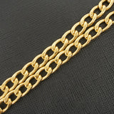【5he5715】プラダ ショルダーウォレット サフィアーノ レザー ブラック ゴールド金具【中古】レディース