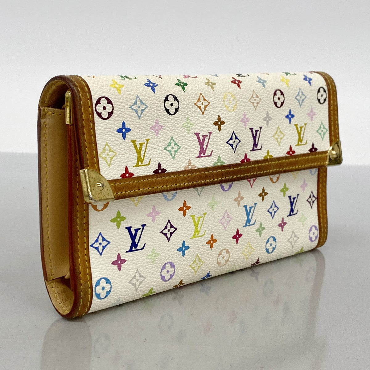 【ラッキー神出品】モノグラム・マルチカラー 長財布 LOUIS VUITTON ルイヴィトン モノグラムマルチカラー 長財布