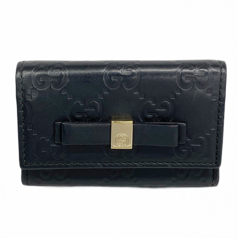 【極美品】GUCCI キーケース GGスプリーム レザー 黒 美品 楽天市場】【未使用品】 グッチ キーケース 6連 GGマーモント