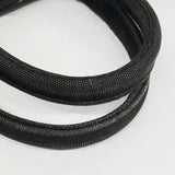 【5he5252-h】プラダ ハンドバッグ カナパ キャンバス ブラック ゴールド金具【中古】レディース
