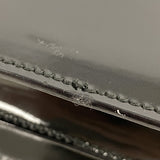 【5he5255-h】グッチ ブリーフケース バンブー 015 1046 3304 エナメル ブラック シルバー金具【中古】メンズ