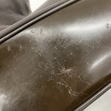 【5he5272-h】グッチ ハンドバッグ バンブー 001 2058 1577 5 ナイロン ブラウン シルバー金具【中古】レディース