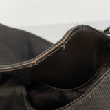 【5he5272-h】グッチ ハンドバッグ バンブー 001 2058 1577 5 ナイロン ブラウン シルバー金具【中古】レディース