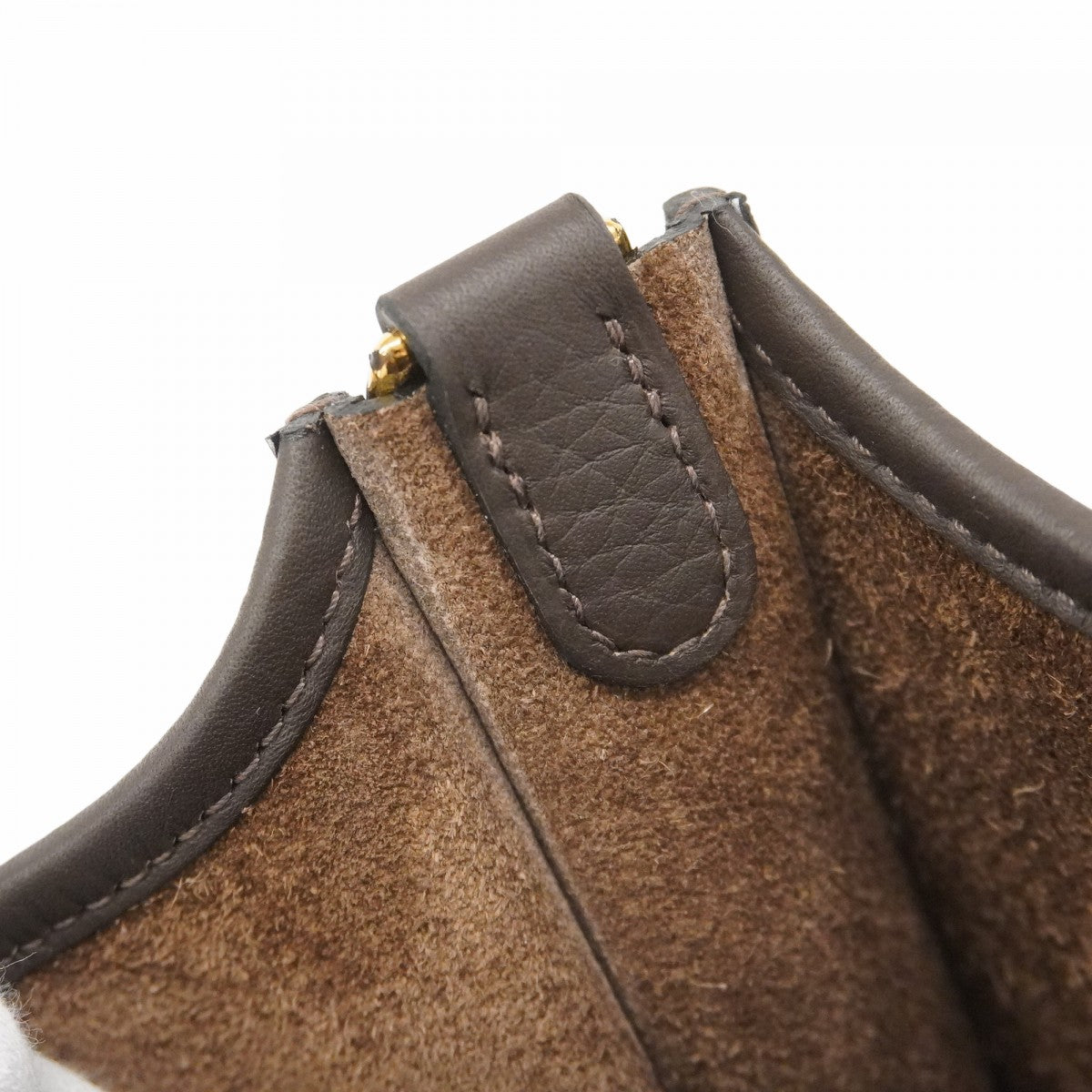 【5he5304-h】エルメス ショルダーバッグ エヴリンTPM トリヨンクレマンス エベンヌ ゴールド金具 K刻印【中古】レディース