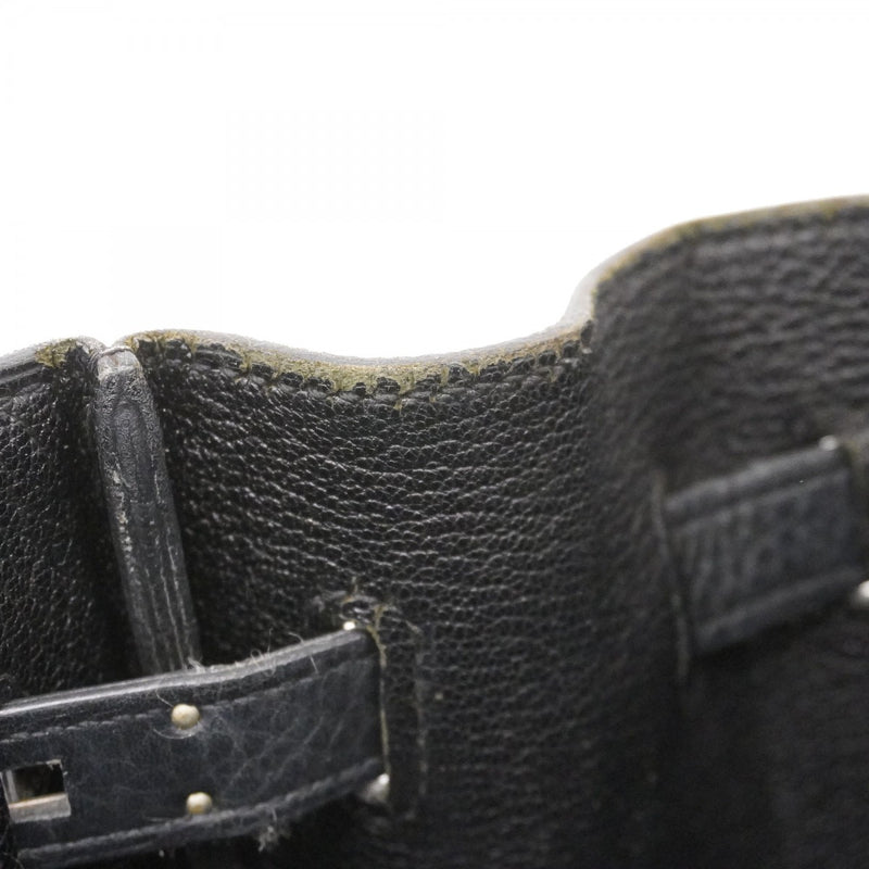 【5he5341-h】エルメス ハンドバッグ バーキン35 トゴ ブラック ゴールド金具 □I刻印【中古】レディース