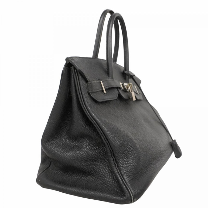 【5he5341-h】エルメス ハンドバッグ バーキン35 トゴ ブラック ゴールド金具 □I刻印【中古】レディース