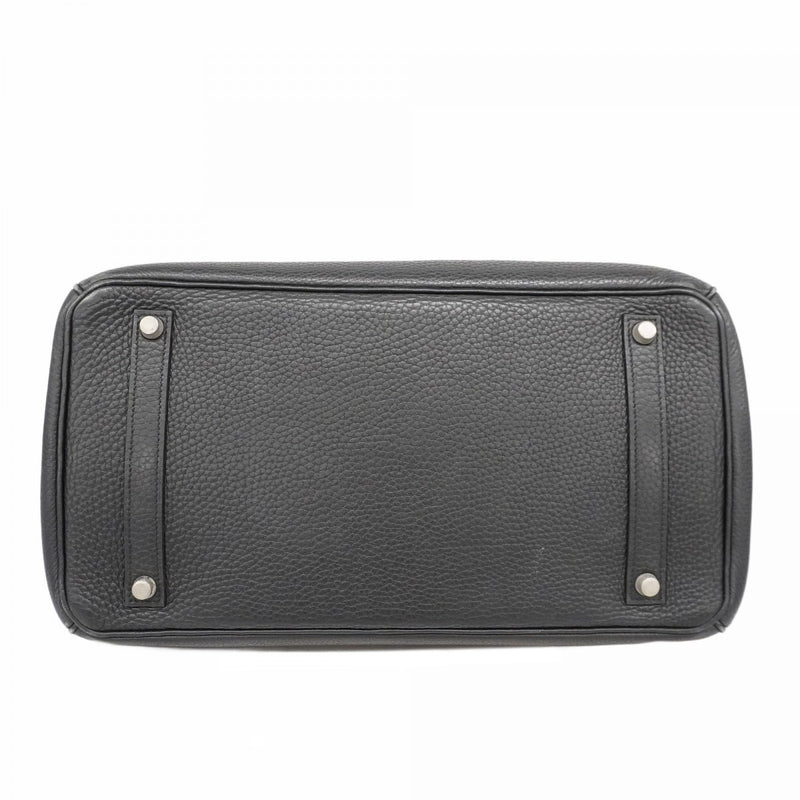 【5he5341-h】エルメス ハンドバッグ バーキン35 トゴ ブラック ゴールド金具 □I刻印【中古】レディース