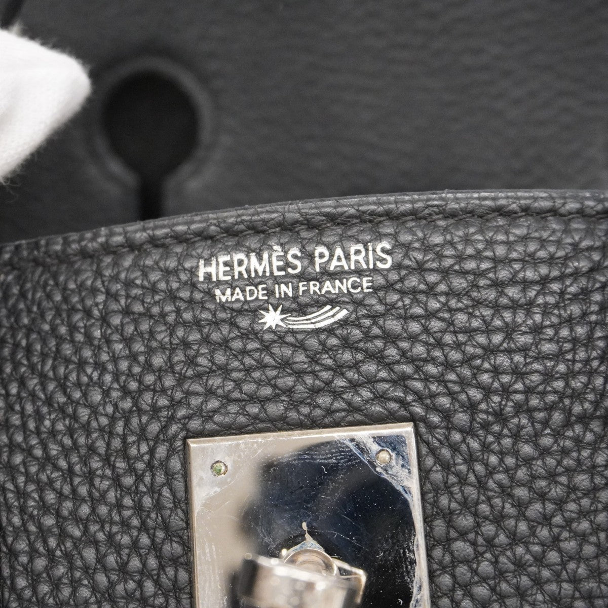【5he5341-h】エルメス ハンドバッグ バーキン35 トゴ ブラック ゴールド金具 □I刻印【中古】レディース