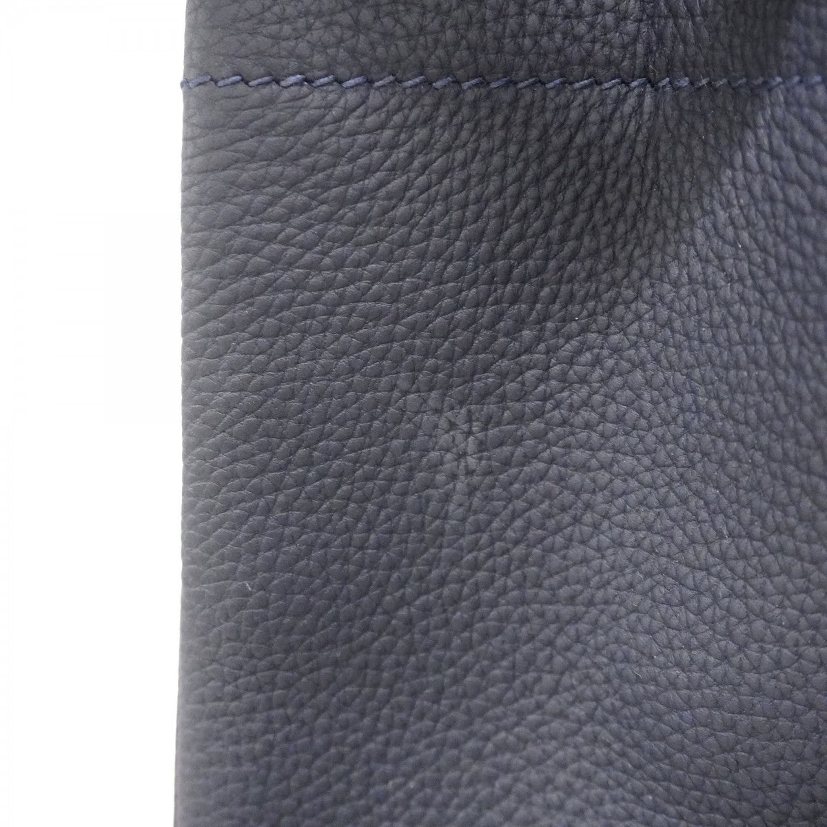 【5he5344-h】エルメス ハンドバッグ オータクロア40 トゴ ブラック ブルーニュイ シルバー金具 C刻印【中古】メンズ