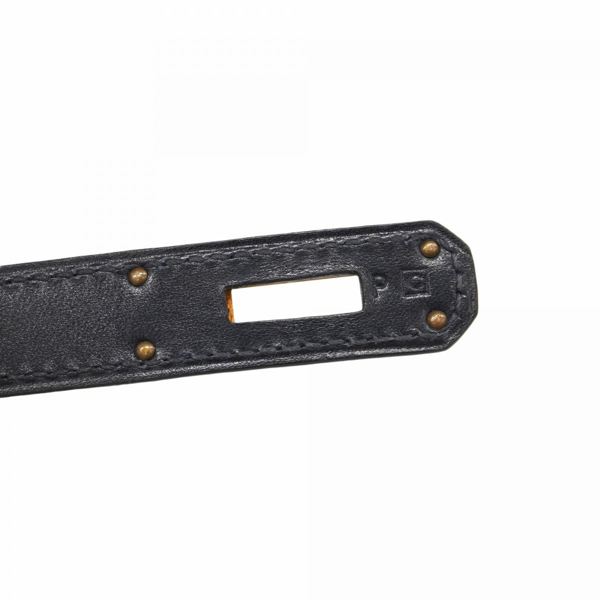 【5he5345-h】エルメス リュック・デイパック ケリーアドGM ボックスカーフ ネイビー ゴールド金具 □C刻印【中古】レディース