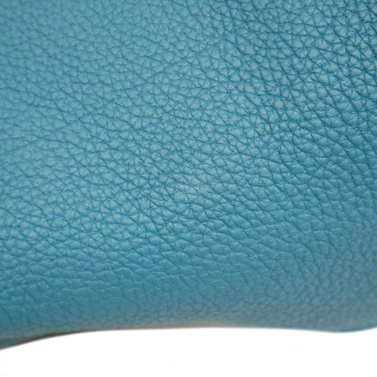 【5he5364-e】エルメス ハンドバッグ ヴァンキャトル35 トゴ ヴェールボスフォール ゴールド/シルバー金具 D刻印【中古】レディース