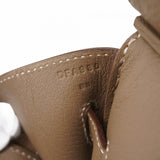★SALE【5he5370-h】エルメス ハンドバッグ バーキン35 トゴ エトゥープ シルバー金具 D刻印【中古】レディース