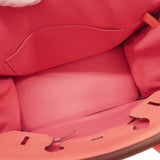 ★SALE【5he5371-h】エルメス ハンドバッグ バーキン30 トリヨンクレマンス ローズアザレ シルバー金具 Y刻印【中古】レディース