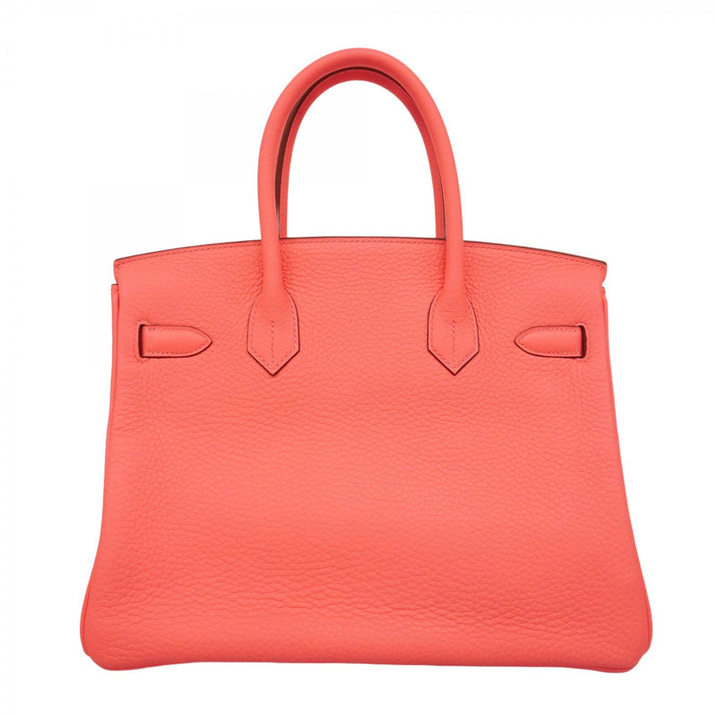 ★SALE【5he5371-h】エルメス ハンドバッグ バーキン30 トリヨンクレマンス ローズアザレ シルバー金具 Y刻印【中古】レディース