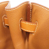 ★SALE【5he5375-h】エルメス ハンドバッグ バーキン35 トゴ ゴールド ゴールド金具 □M刻印【中古】レディース