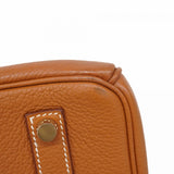 ★SALE【5he5375-h】エルメス ハンドバッグ バーキン35 トゴ ゴールド ゴールド金具 □M刻印【中古】レディース
