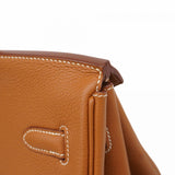 ★SALE【5he5375-h】エルメス ハンドバッグ バーキン35 トゴ ゴールド ゴールド金具 □M刻印【中古】レディース