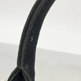 【5he5392-h】プラダ トートバッグ カナパ キャンバス ブラック ゴールド金具【中古】レディース