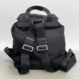 【5he5413-h】プラダ リュック・デイパック ナイロン ブラック シルバー金具【中古】レディース