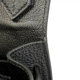 【5he5439-h】エルメス ショルダーバッグ ジプシエール34 トリヨンクレマンス ブラック シルバー金具 □P刻印【中古】メンズ レディース ユニセックス